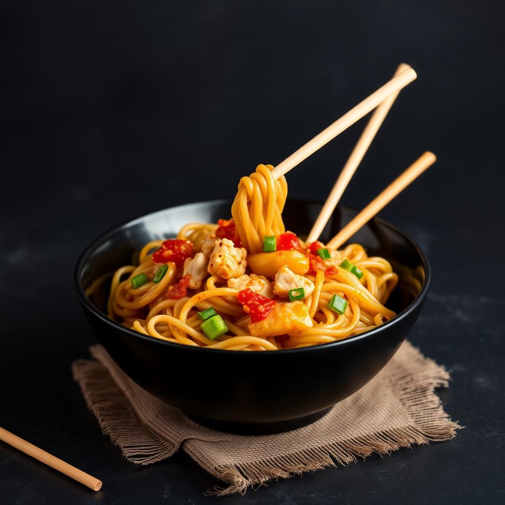 Chow Mein at Pitstop